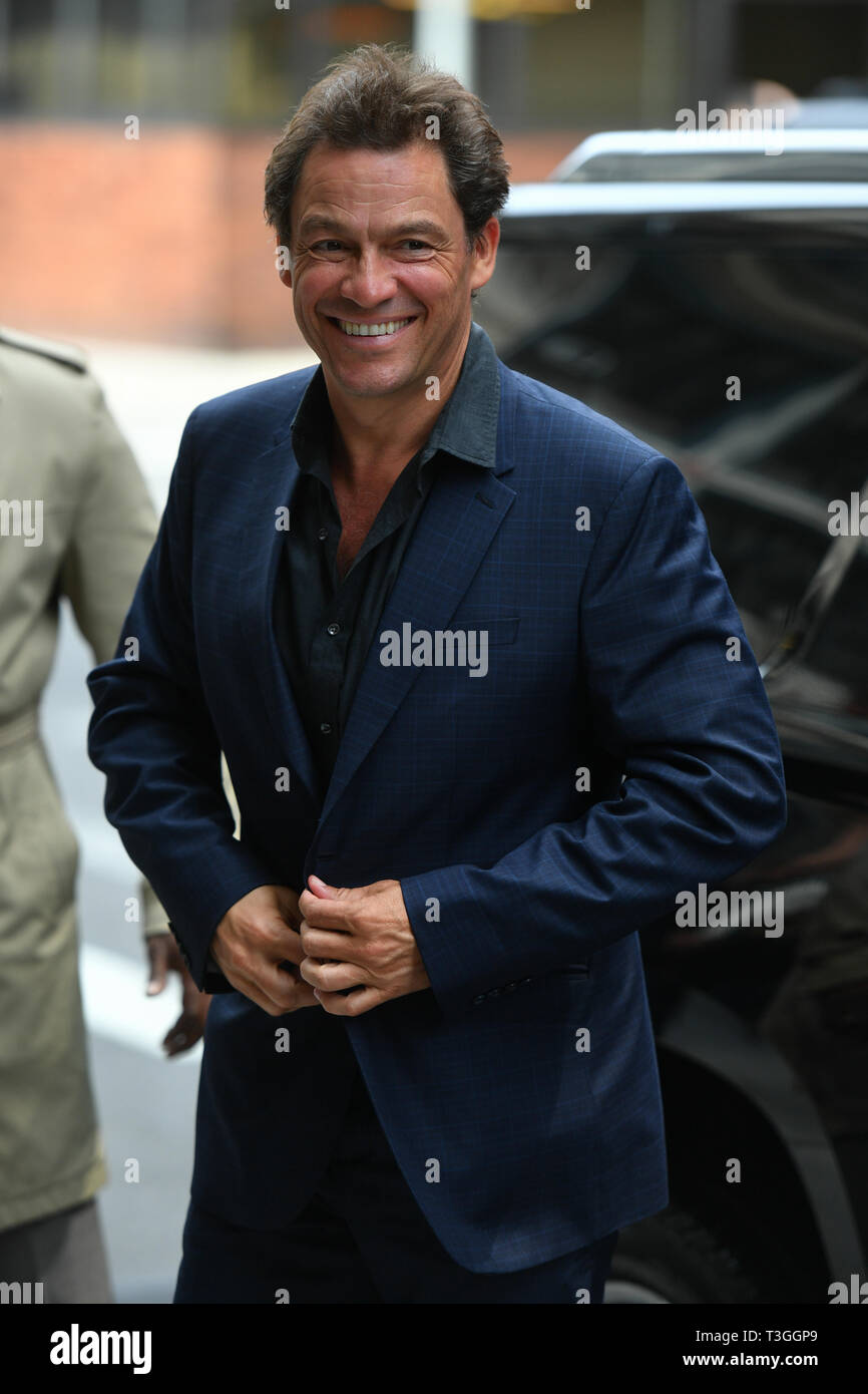 Dominic West- Création d'un Speaker Series, New York, USA - 08 Apr 2019 Banque D'Images