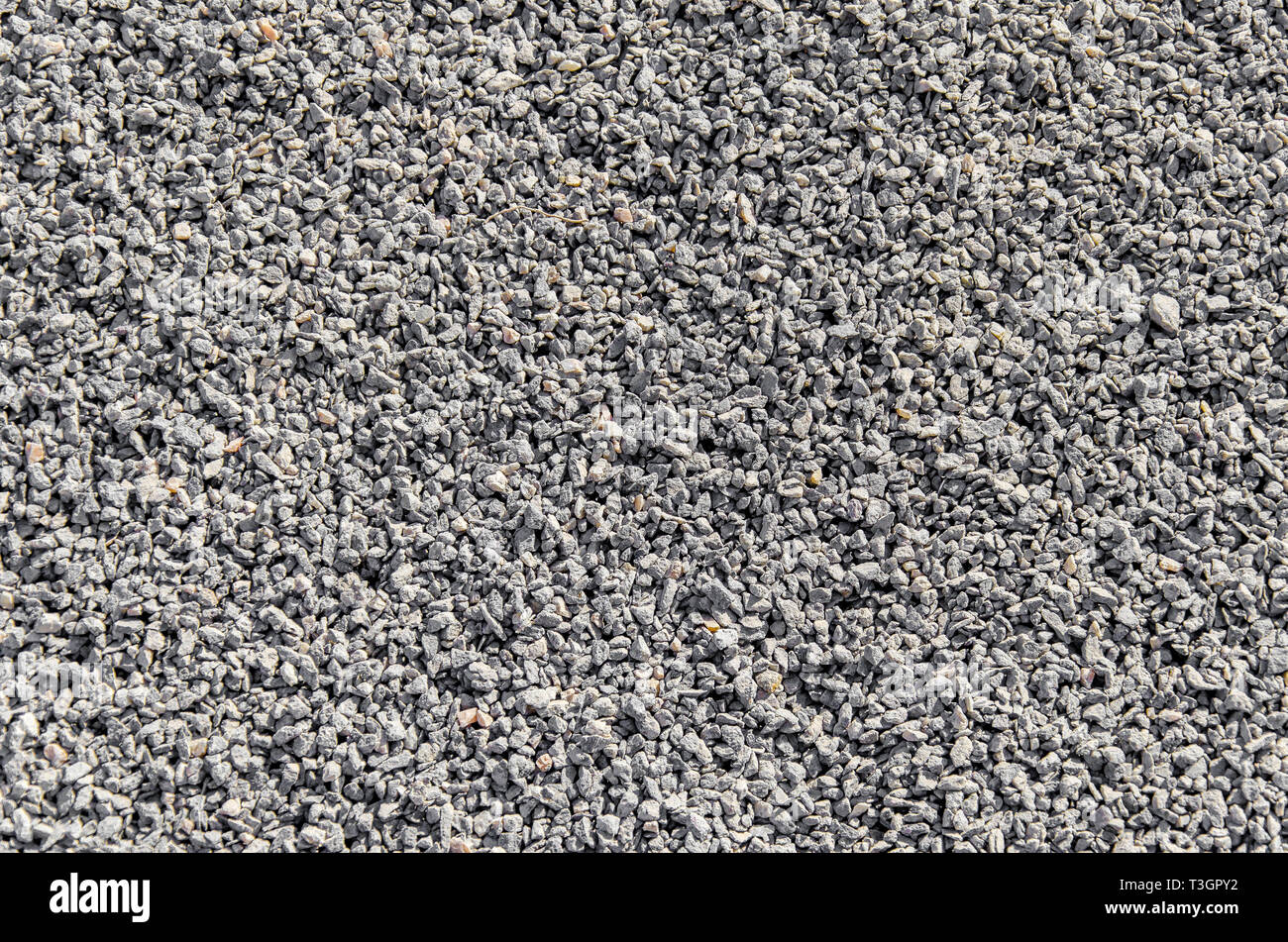 Fine gravel, gris Banque D'Images
