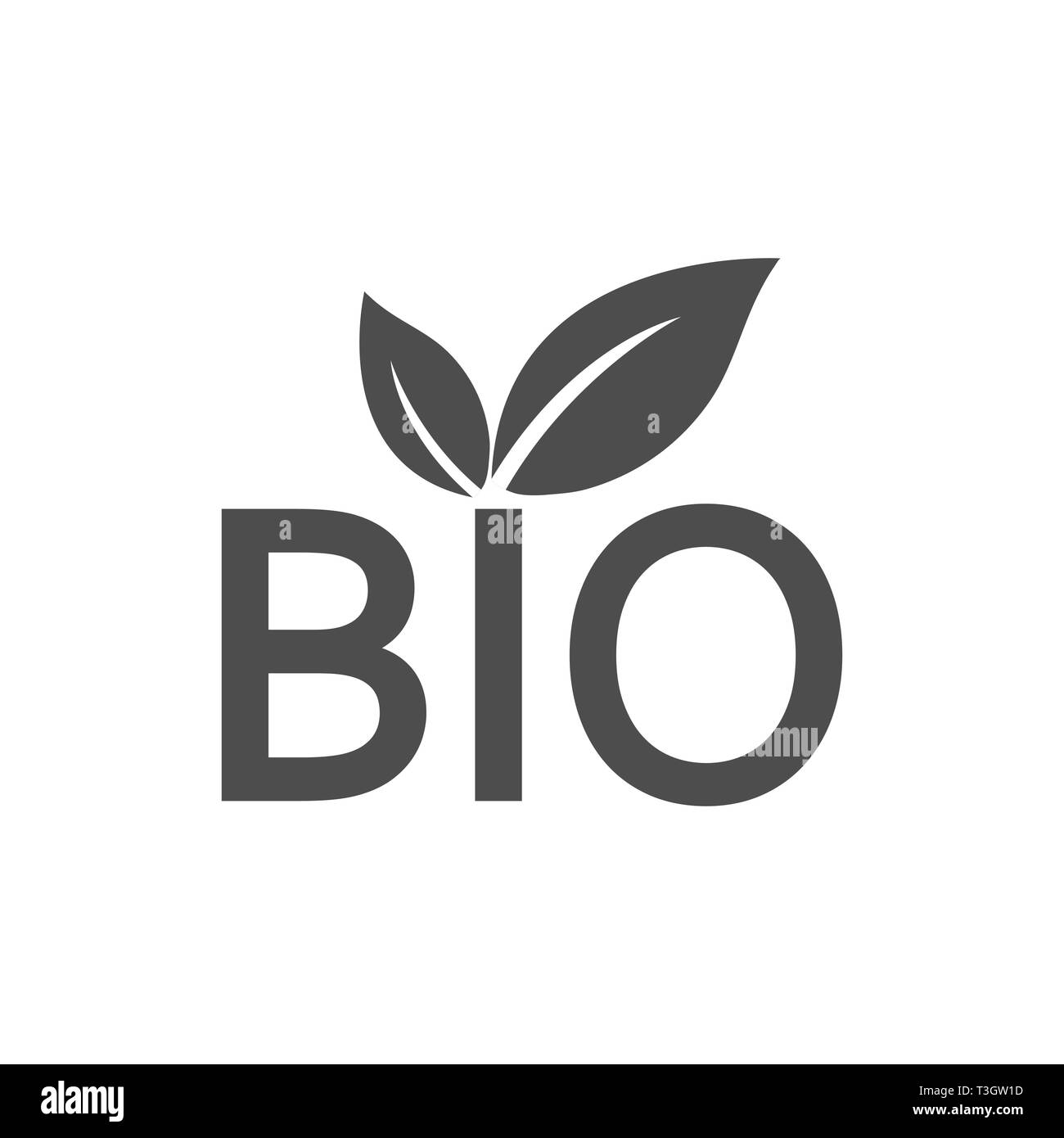 Bio Bio, Vecteur icône illustration télévision Illustration de Vecteur