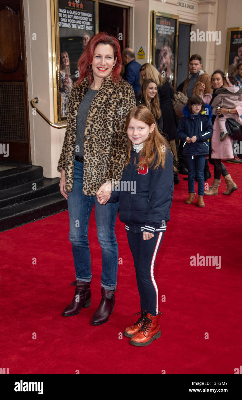 Londres, ANGLETERRE - 09 avril : Lucy Montgomery assiste à la représentation de "Où est Peter Rabbit ?" au Theatre Royal Haymarket le 9 avril 2019 je Banque D'Images