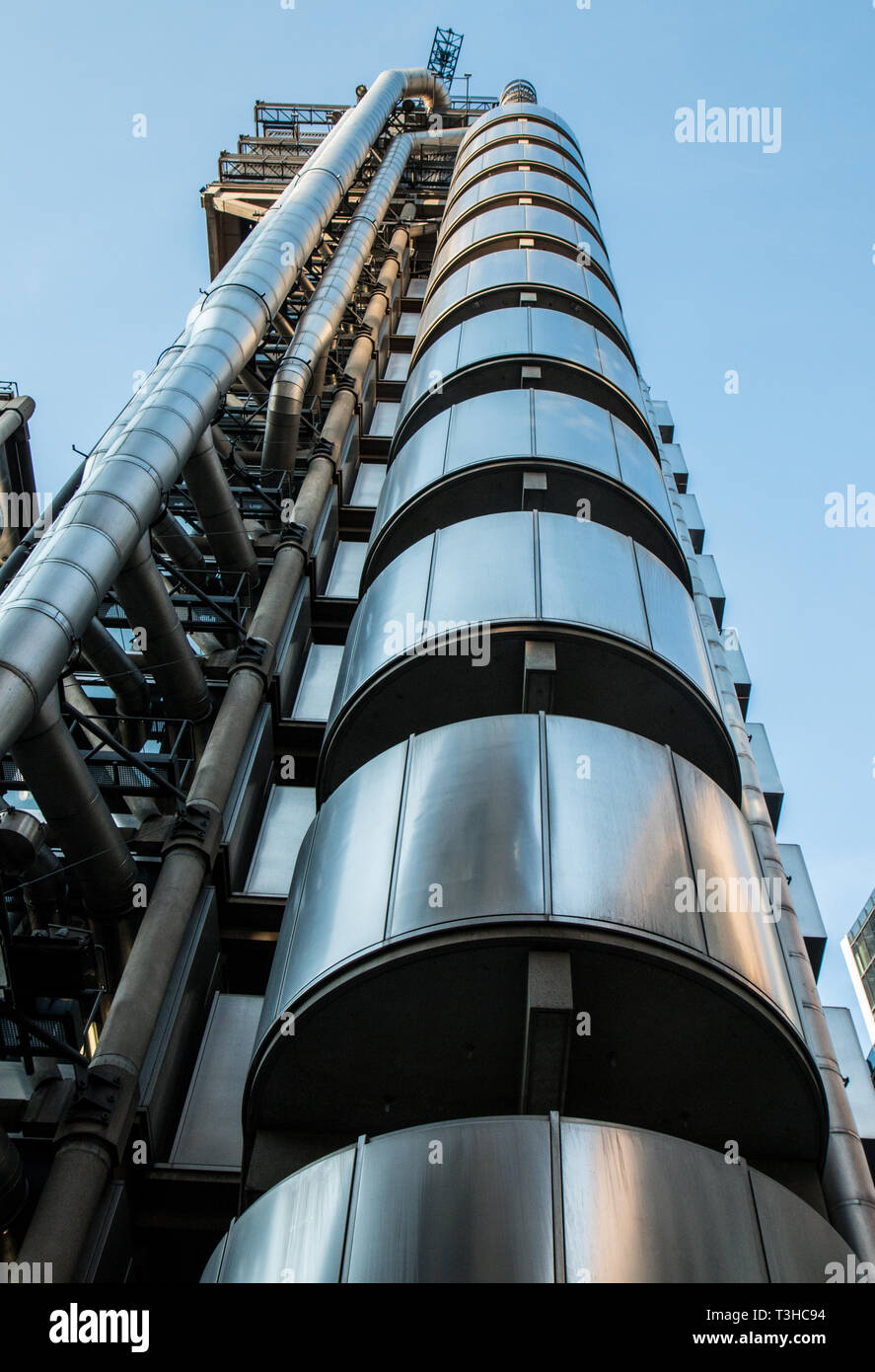 Le Lloyd's Building London - district Finical Banque D'Images