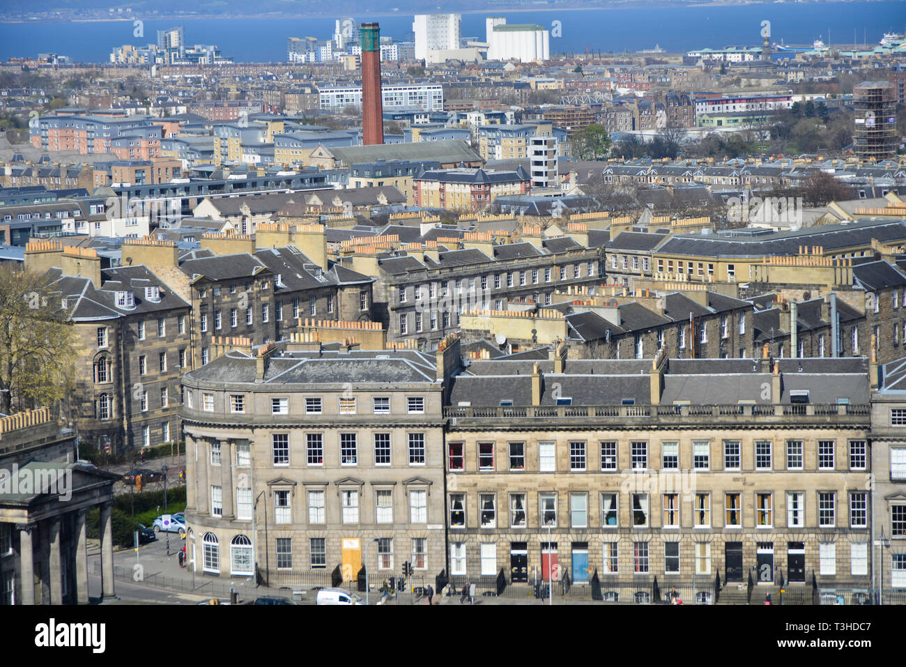 Edimbourg est la capitale de l'Ecosse une vieille ville au coeur de l'Ecosse il a de nombreuses attractions touristiques Banque D'Images