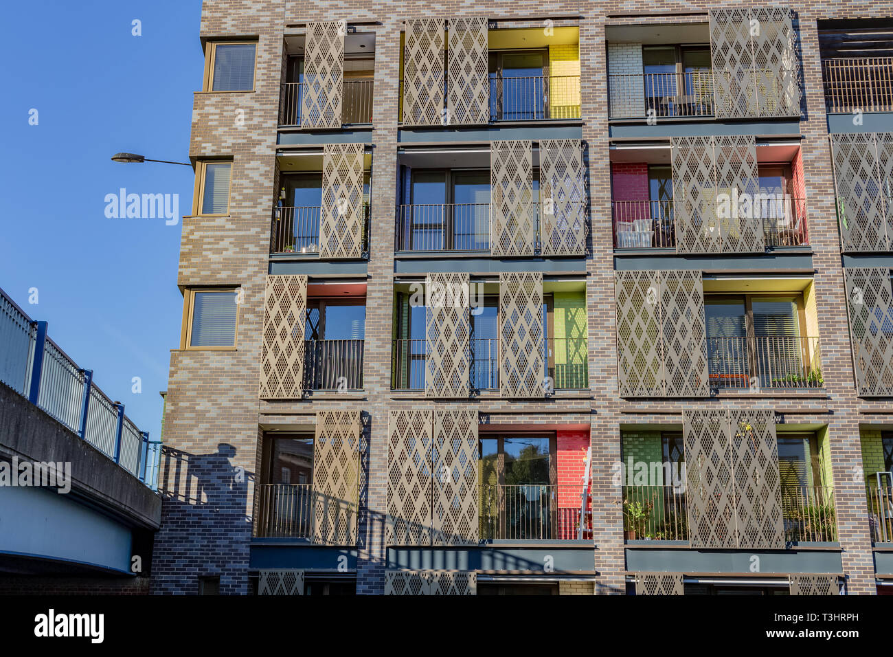 Londres, Royaume-Uni - 21 octobre, 2018 : l'architecture moderne à Londres Banque D'Images