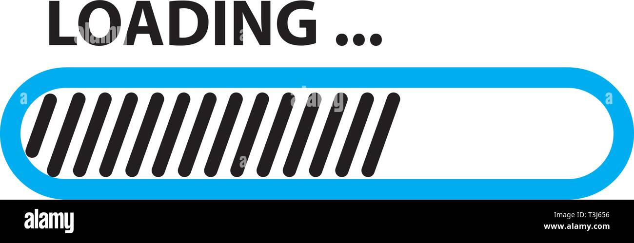 L'icône de chargement template Illustration de Vecteur