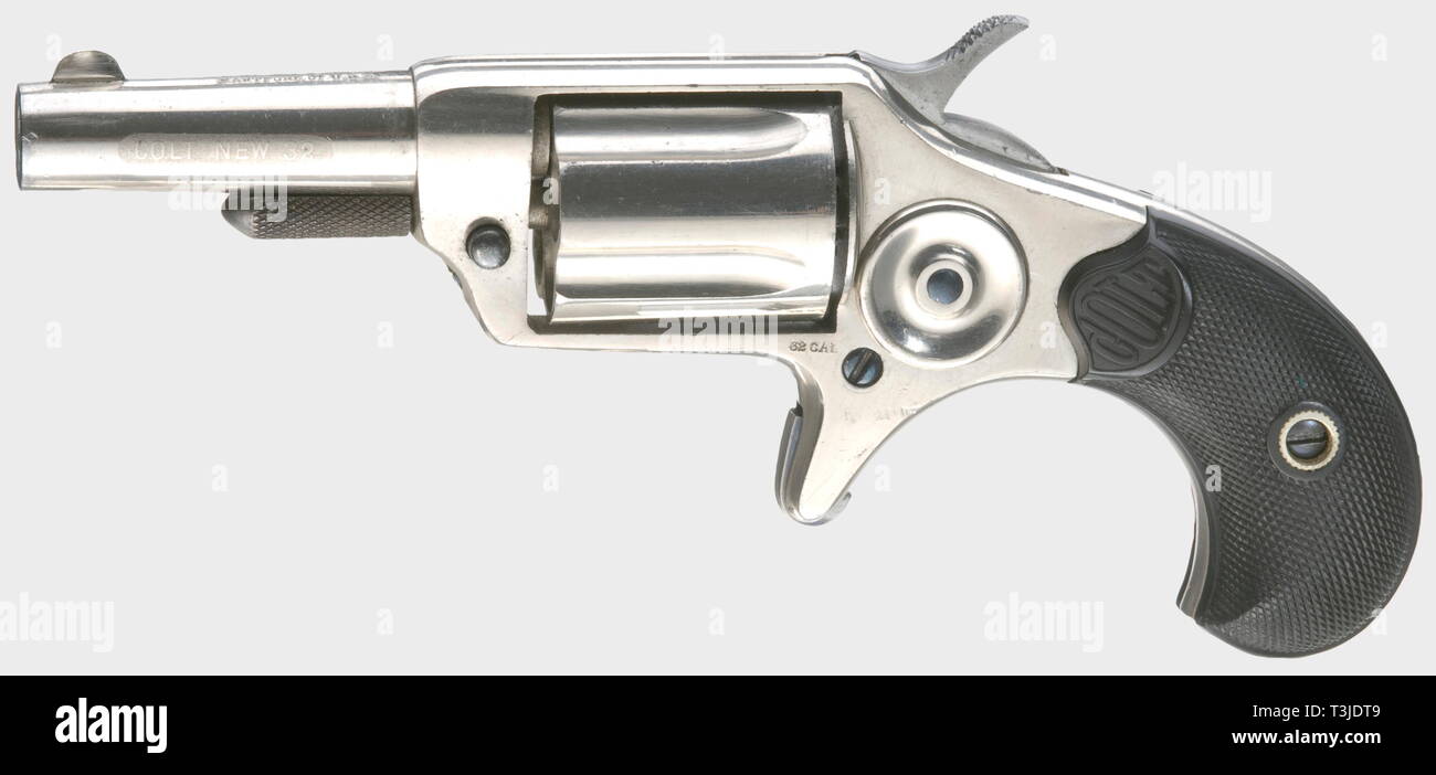 Les armes légères, revolver, Colt New Line .32 caliber, 1873 à 1884, Additional-Rights Clearance-Info-Not-Available- Banque D'Images