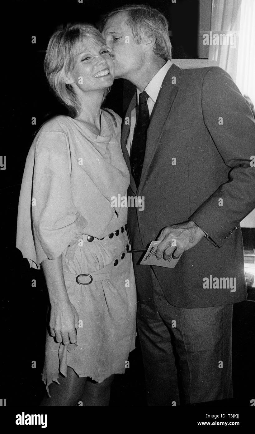 New York City, USA. 06Th Jan, 2005. Cathy Lee Crosby et Ted Turner 1983 20e Convention NATPE Photo de John Barrett/PHOTOlink via Photo Credit : Newscom/Alamy Live News Banque D'Images