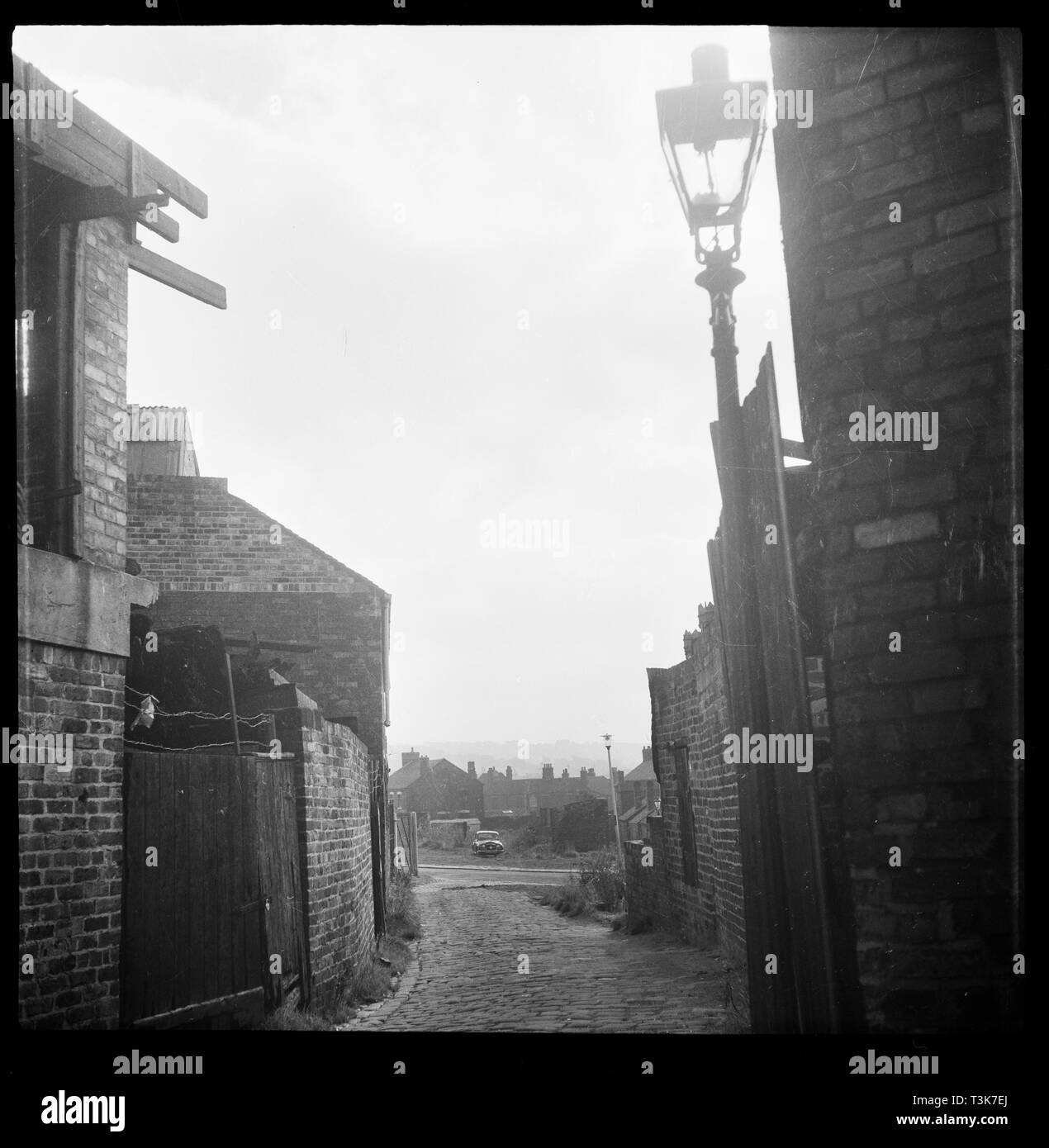 Courte rue, Longton, Stoke-on-Trent, 1965-1968. Organisateur : Eileen Deste. Banque D'Images