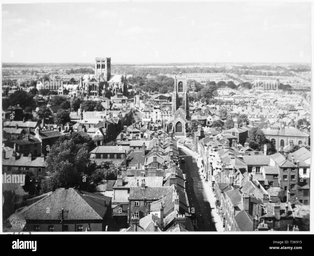 St Giles Street, Norwich, Norwich, Norfolk, 1941-1950. Organisateur : Edward Charles Le Grice. Banque D'Images