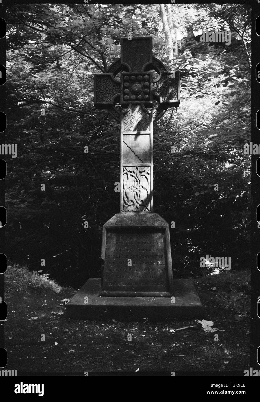 Croix du Souvenir, Haydon, Northumberland, c1955-c1980. Organisateur : Ursula Clark. Banque D'Images