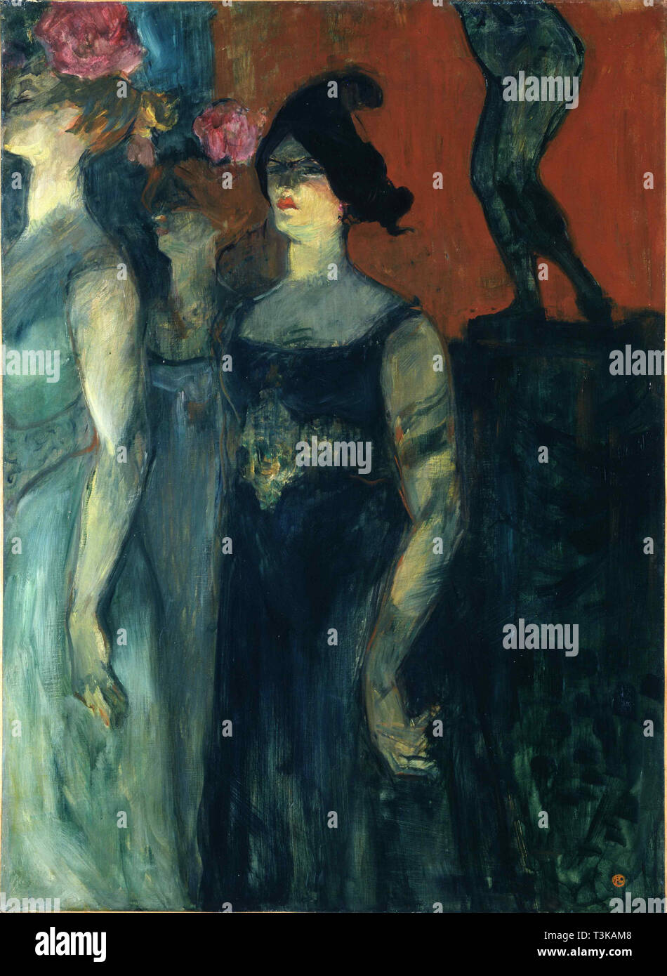 Messaline, 1901. Organisateur : Toulouse-Lautrec, Henri de (1864-1901),. Banque D'Images