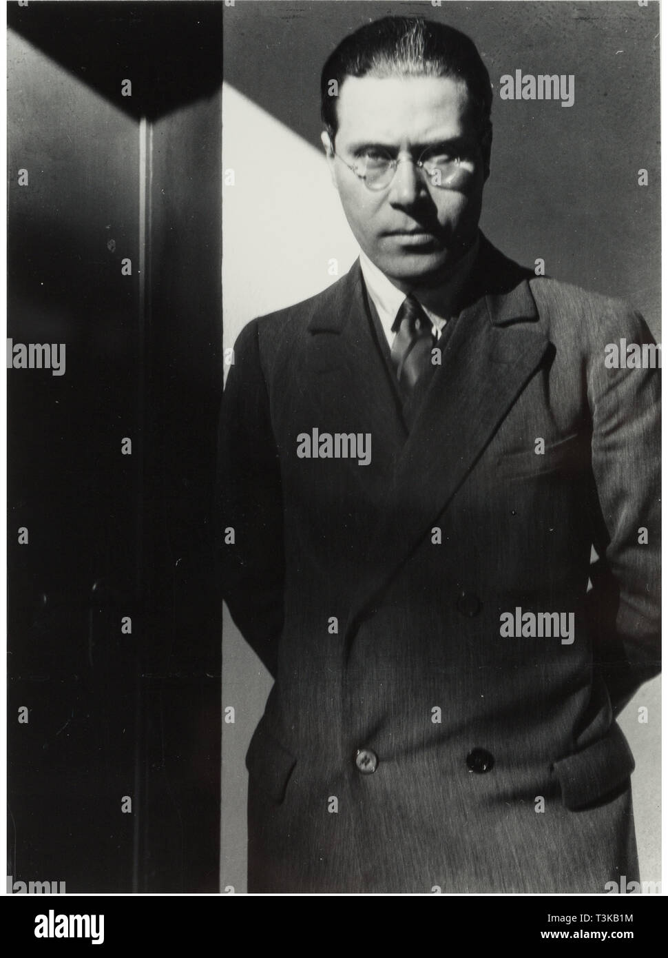 Autoportrait, 1926. Créateur : Laszlo Moholy-Nagy (1895-1946). Banque D'Images