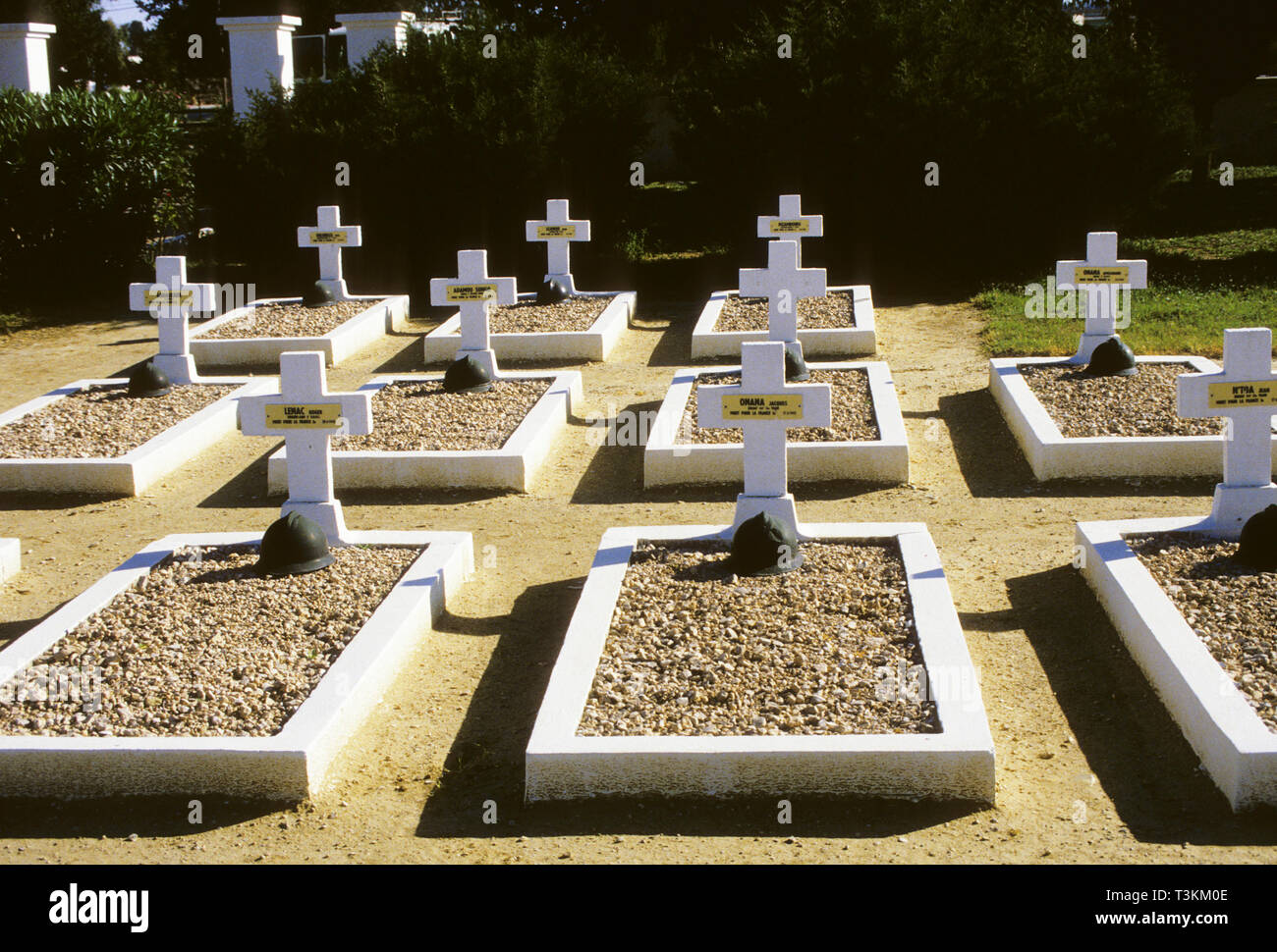 Tirage Vintage De Tunis (Tunisie) - Vue Du Cimetière Du Djellaz - Circa 1918 - Original 9x13.5 Cm