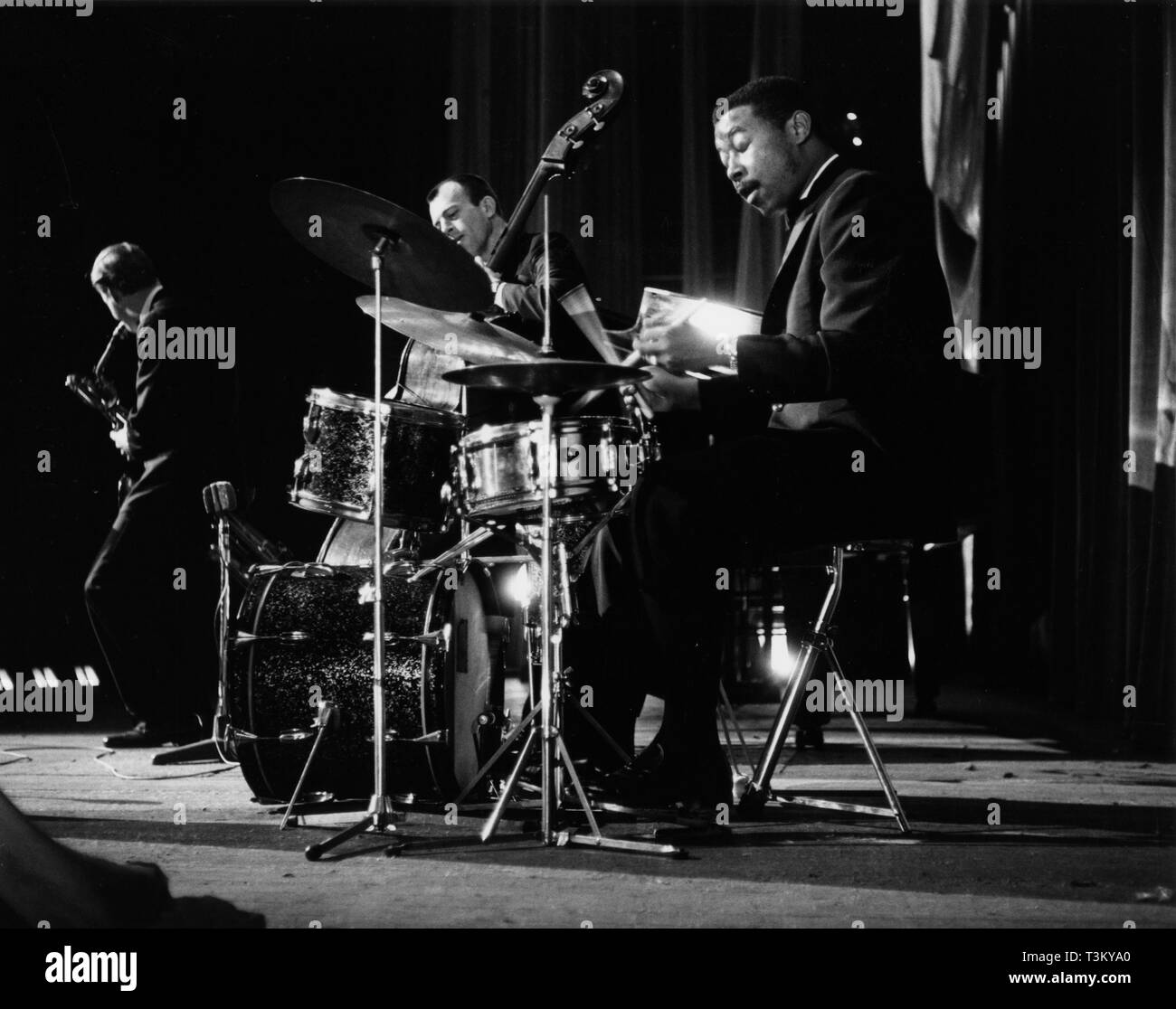 Donald 'Duck' Bailey, début des années 70. Créateur : Brian Foskett. Banque D'Images