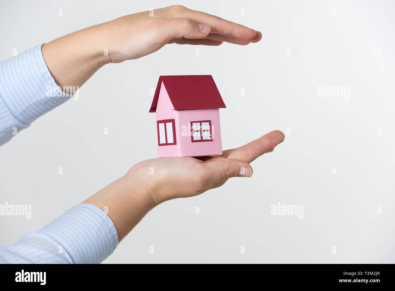 Home concept d'assurance Banque D'Images