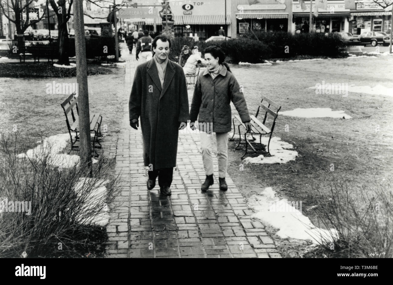 Bill murray andie macdowell groundhog Banque de photographies et d’images à haute résolution Alamy