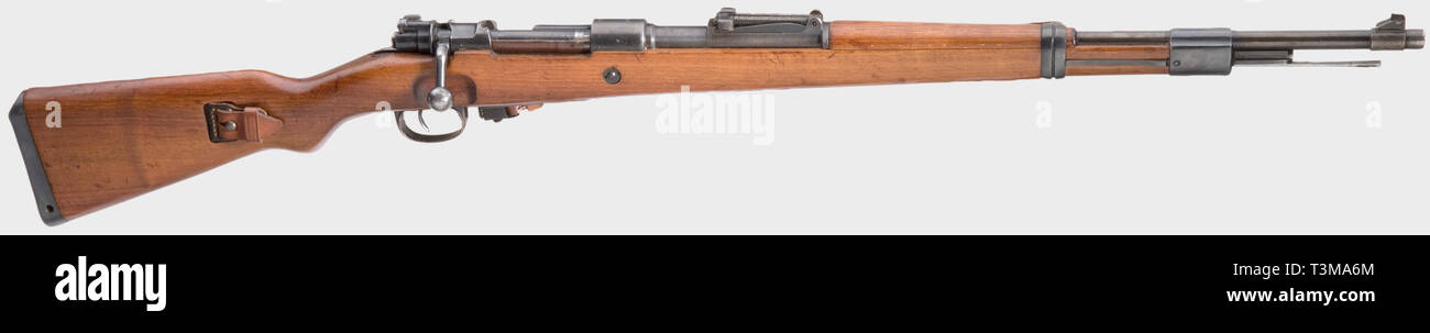 Les armes de service, de l'Allemagne jusqu'en 1945, pour carabine K 98 K, code fjmb 44, temps de guerre, le modèle, le calibre 8 x 57, numéro 52747b, Editorial-Use-seulement Banque D'Images