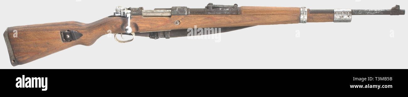Les armes de service, de l'Allemagne jusqu'en 1945, pour carabine K 98 K, code fjmb 45, temps de guerre, le modèle, le calibre 8 x 57, numéro 23854, Editorial-Use-seulement Banque D'Images