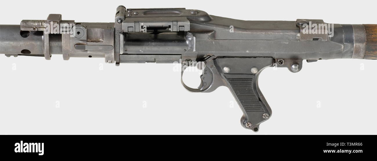 Les mitrailleuses, les mitrailleurs allemands 34, calibre 7,92 x 57 mm, en service 1936 - 1945, détail, Editorial-Use-seulement Banque D'Images