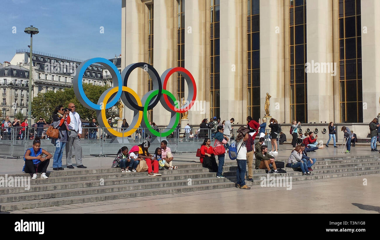 Jeux olympiques paris 2024 Banque de photographies et d’images à haute