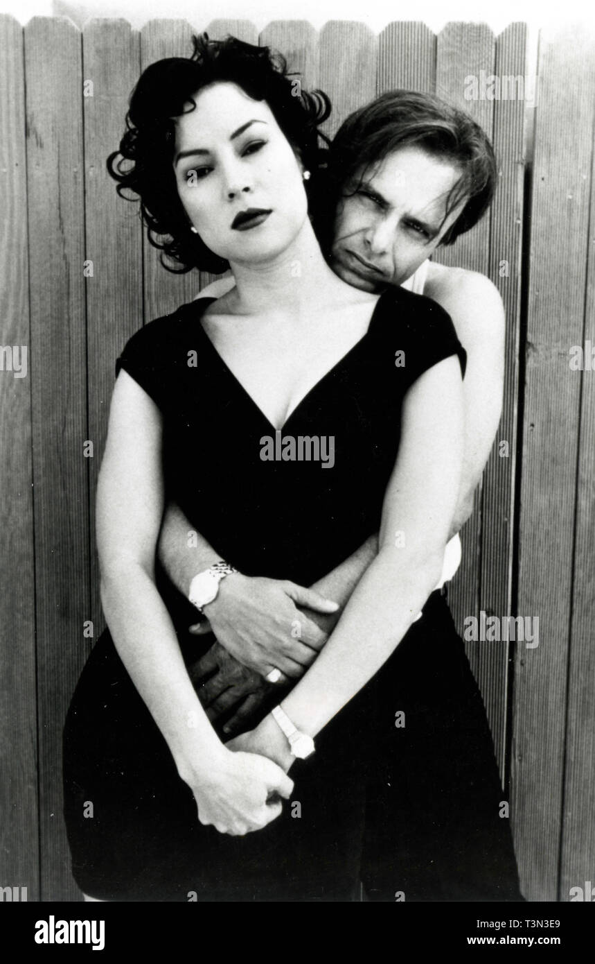 Acteurs Jennifer Tilly et Joe Pantoliano dans le film Bound, 1996 Banque D'Images