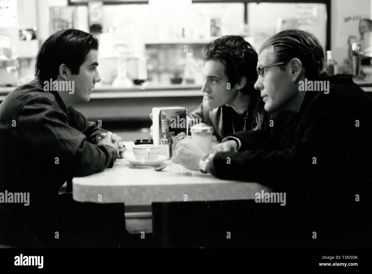 William Forsythe, Adam Trese et Vincent Gallo dans le film Palookaville, 1995 Banque D'Images