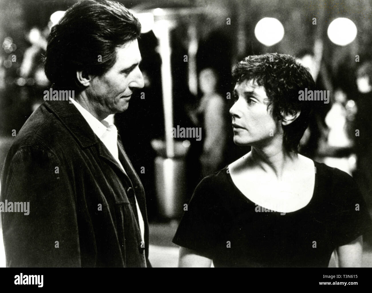 Acteurs Gabriel Byrne et Debra Winger dans le film femme dangereuse, 1993 Banque D'Images