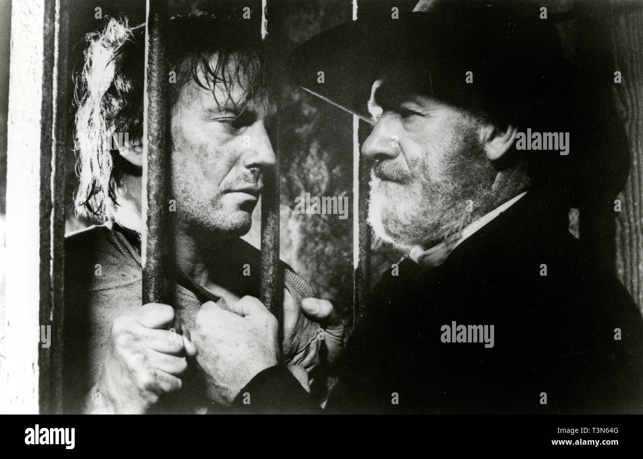 Acteurs Kevin Kostner et Gene Hackman dans le film Wyatt Earp, 1994 Banque D'Images