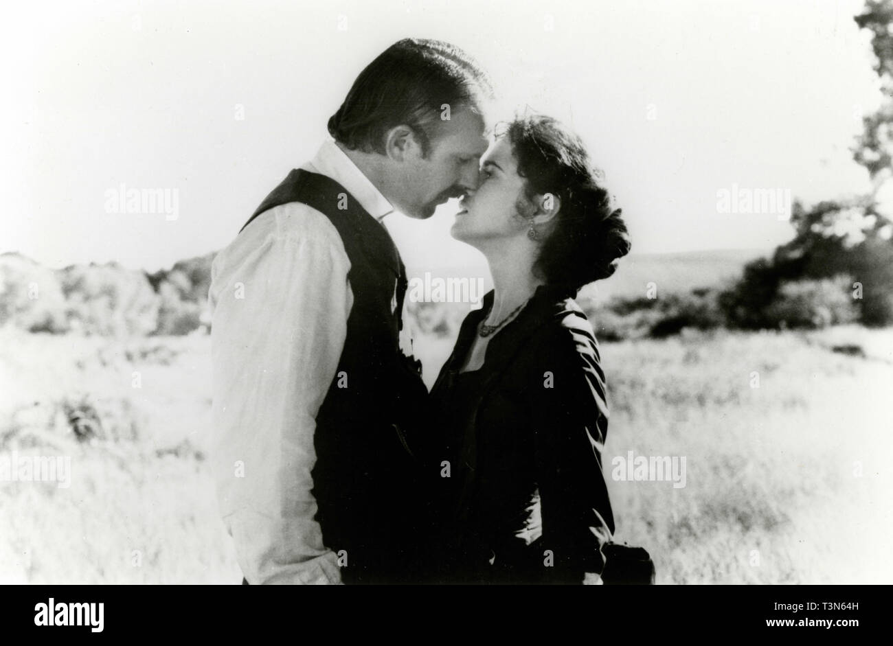 Acteurs Kevin Kostner et Joanna va dans le film Wyatt Earp, 1994 Banque D'Images