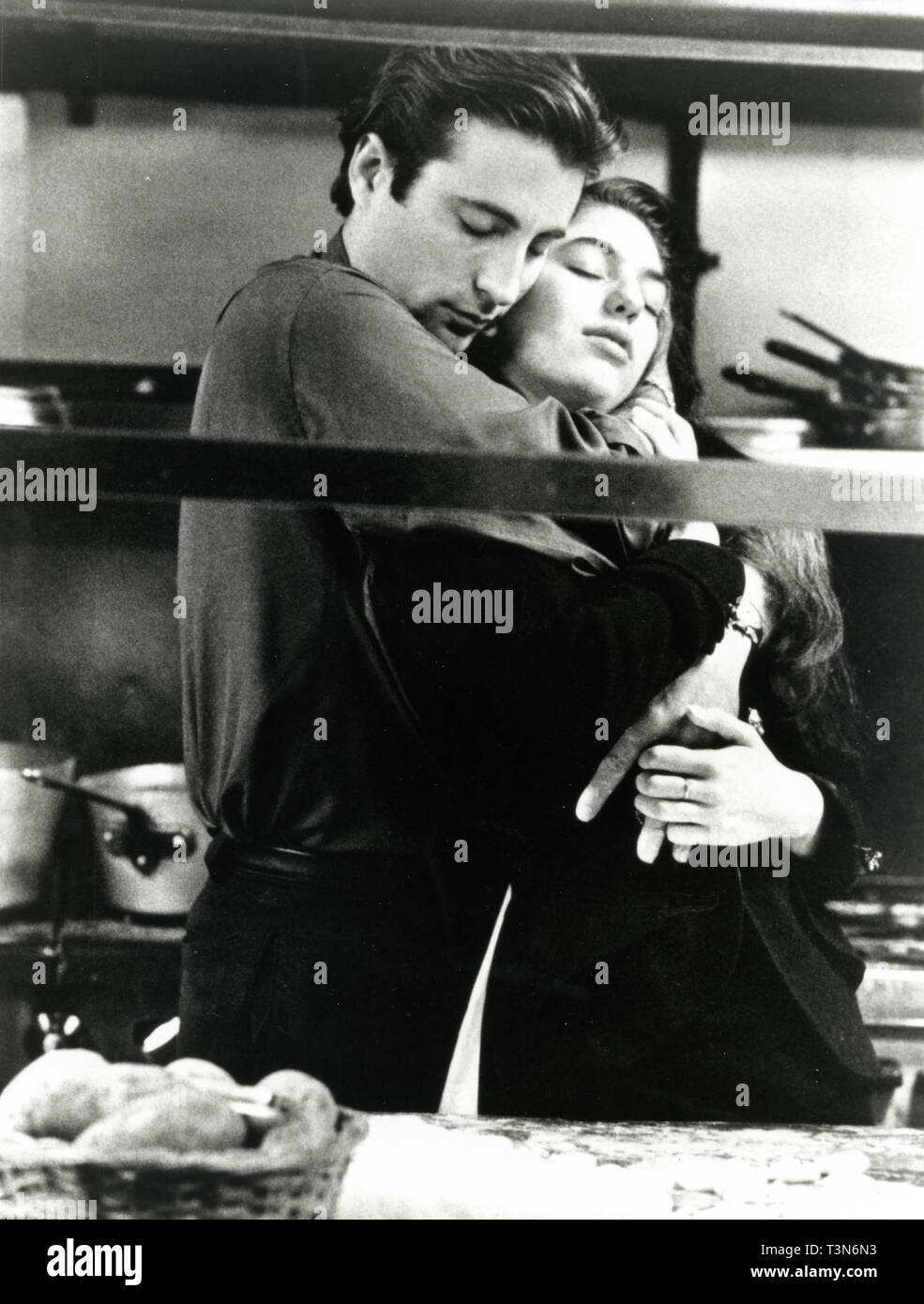 Sofia Coppola et Andy Garcia dans le film The Godfather Part III, 1990 Banque D'Images