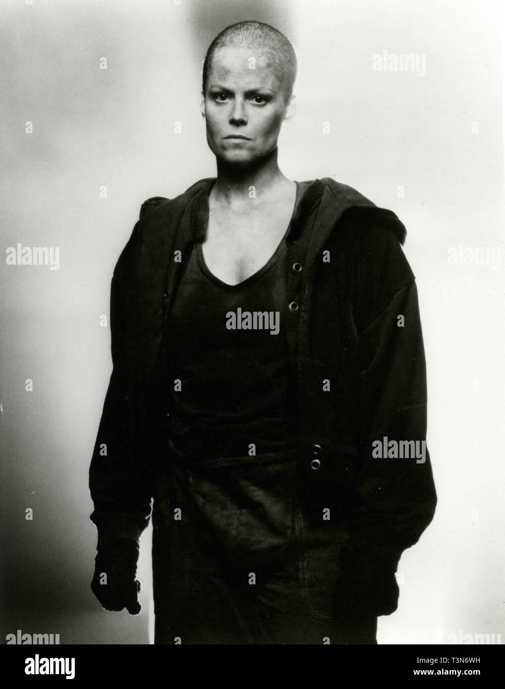 Sigourney Weaver dans le film Alien 3, 1992 Banque D'Images