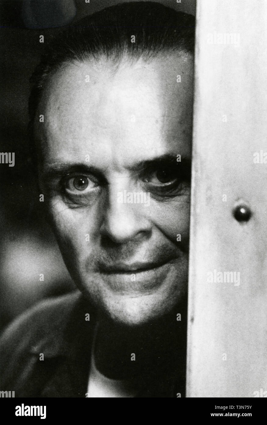 Anthony Hopkins dans le film Le Silence des agneaux, 1991 Banque D'Images