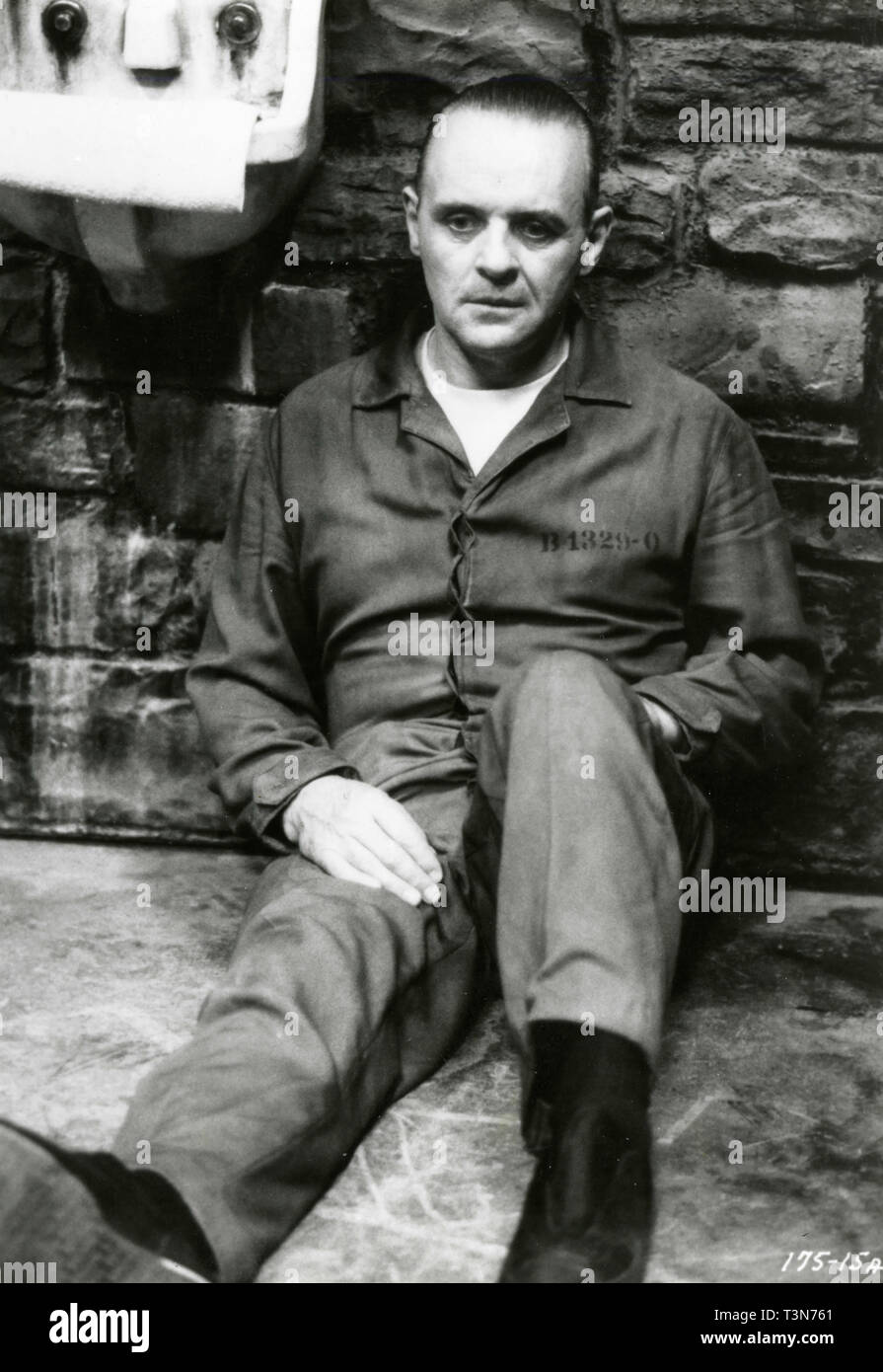Anthony Hopkins dans le film Le Silence des agneaux, 1991 Banque D'Images