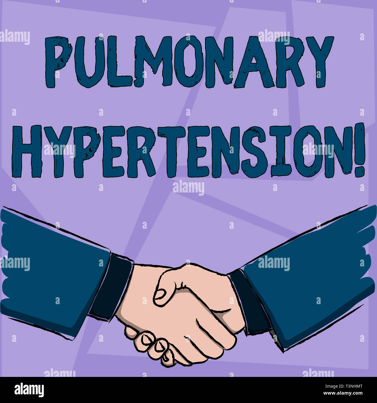 Texte de l'écriture l'hypertension artérielle pulmonaire. Photo conceptuelle une pression élevée dans la circulation pulmonaire College fermement comme geste F Banque D'Images