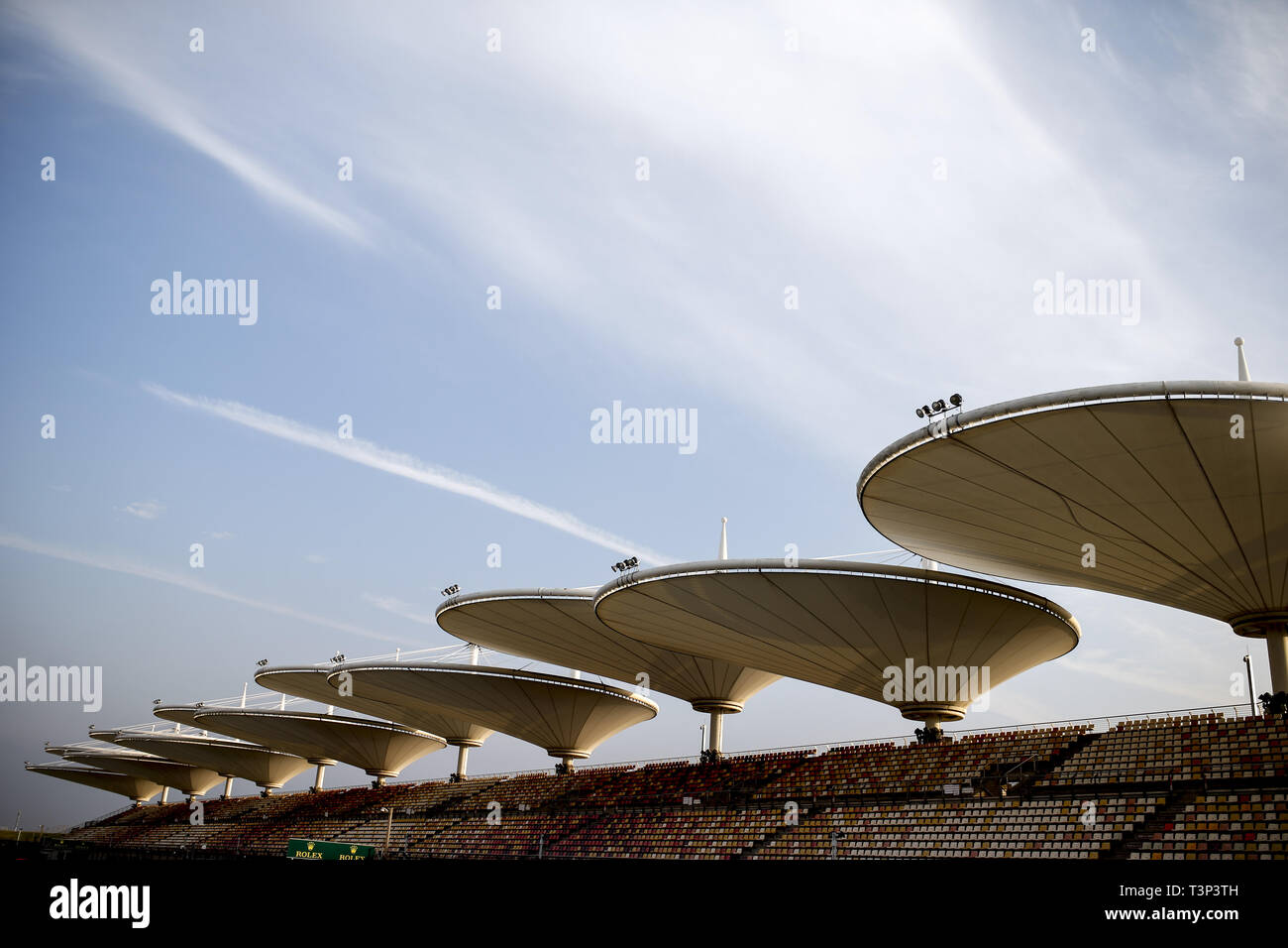 Shanghai, Chine. Apr 11, 2019. Sport Automobile : Championnat du Monde de Formule 1 de la FIA 2019, Grand Prix de Chine, Shanghai International Circuit Crédit : afp/Alamy Live News Banque D'Images