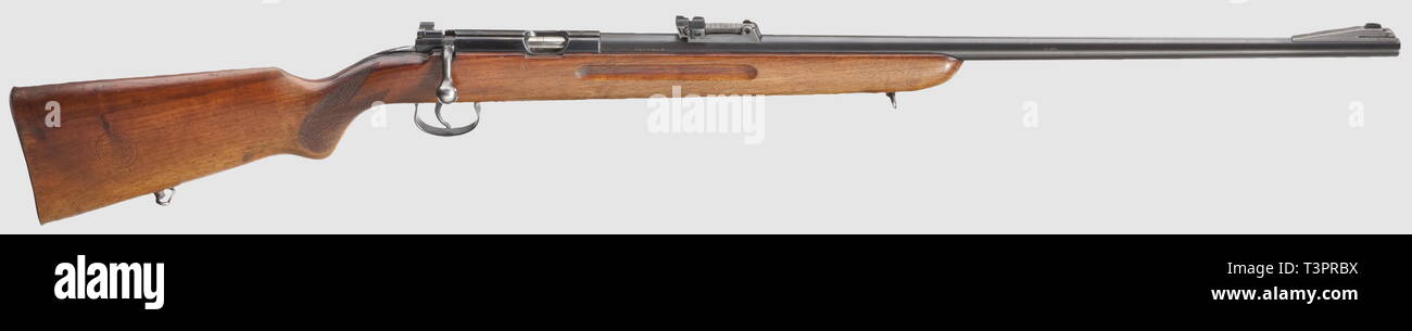 Les bras longs, les systèmes modernes, Mauser modèle Es 340 B seul coup de carabine de tir, la fin de version, calibre 22 lr, numéro 170359, Additional-Rights Clearance-Info-Not-Available- Banque D'Images