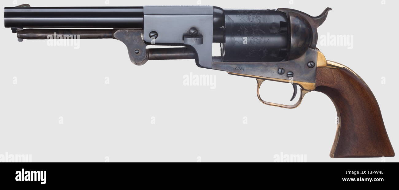 Les armes légères, revolvers, troisième modèle Colt Dragoon, calibre .44 inch, Additional-Rights Clearance-Info-Not-Available- Banque D'Images