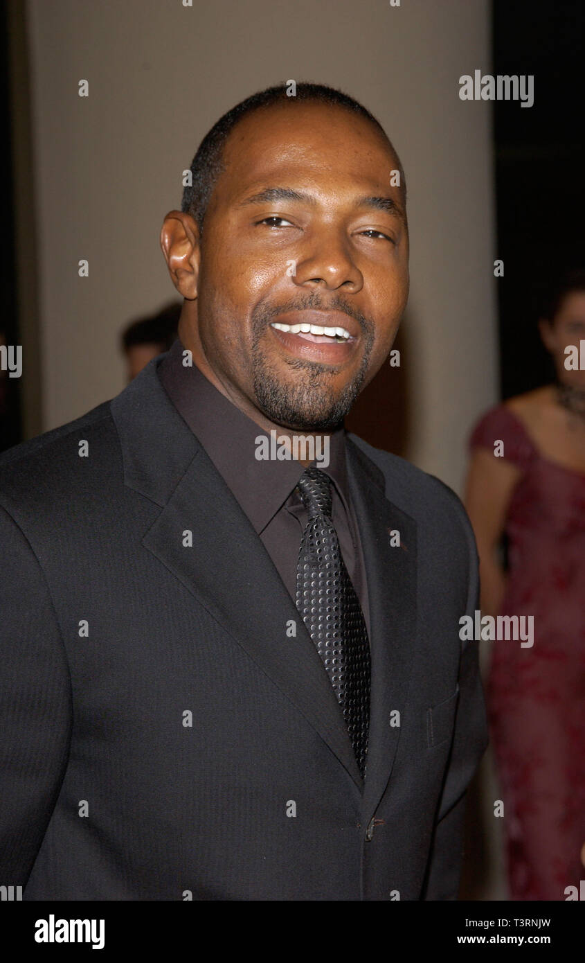 LOS ANGELES, CA. Décembre 06, 2002 ANTOINE FUQUA : à la 17e édition du gala des Prix de la cinémathèque américaine à Beverly Hills. © Paul Smith / Featureflash Banque D'Images