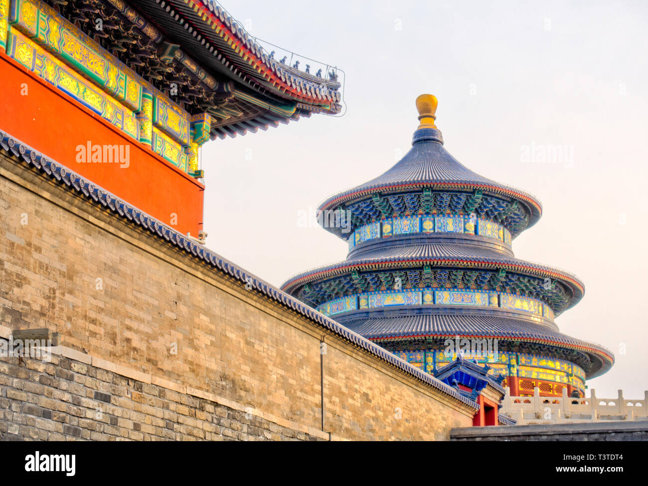 Temple du Ciel, Beijing, Chine Banque D'Images