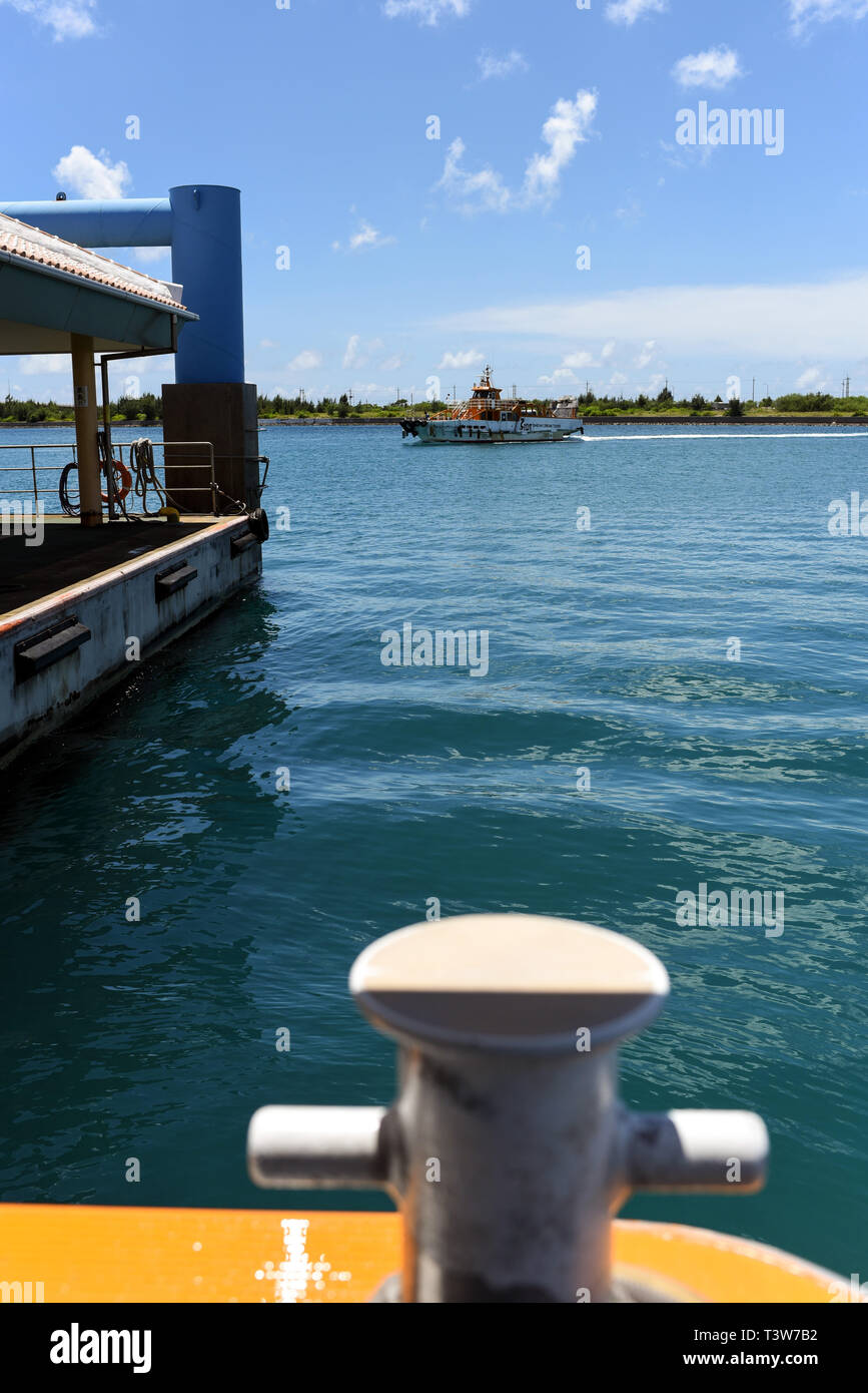 Port d'Ishigaki, Okinawa, Japon Banque D'Images