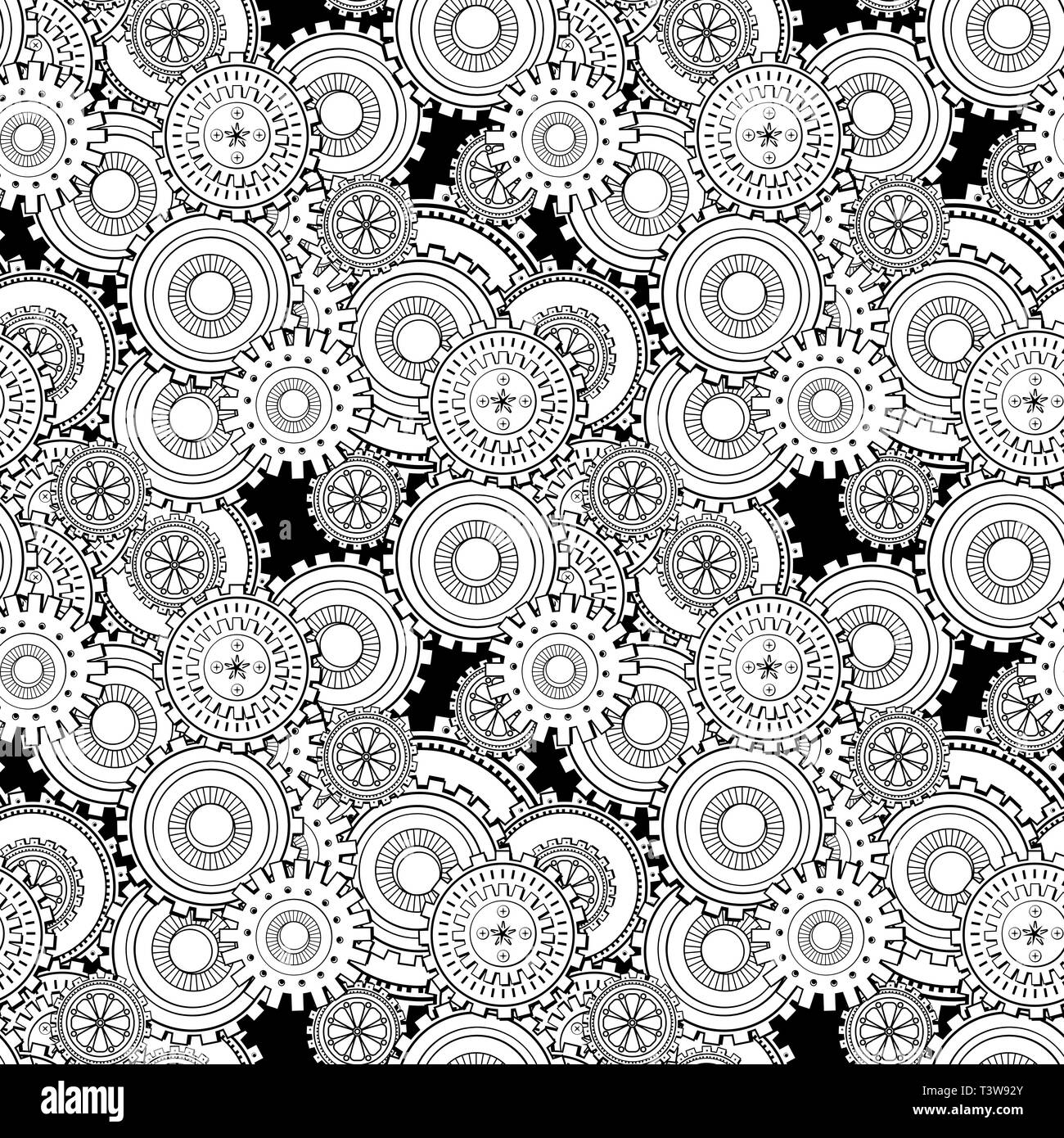 Sans Roues Dentées Cogs Et Pignons Texture Steampunk