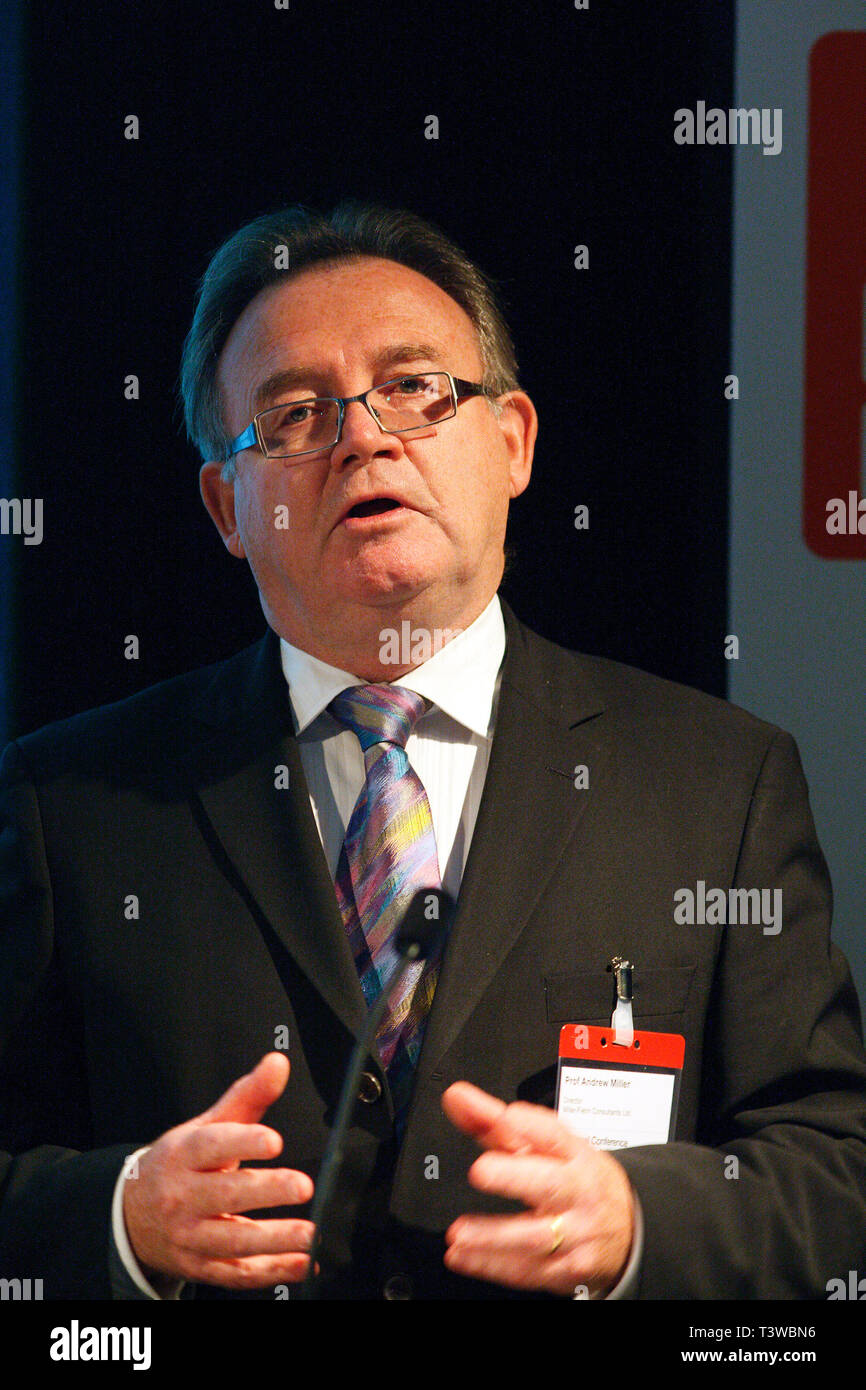 Le professeur Andrew Miller, directeur, Miller-Fiehn Consultants Ltd., Londres Conférence National Academies. 13.10.2010. Banque D'Images