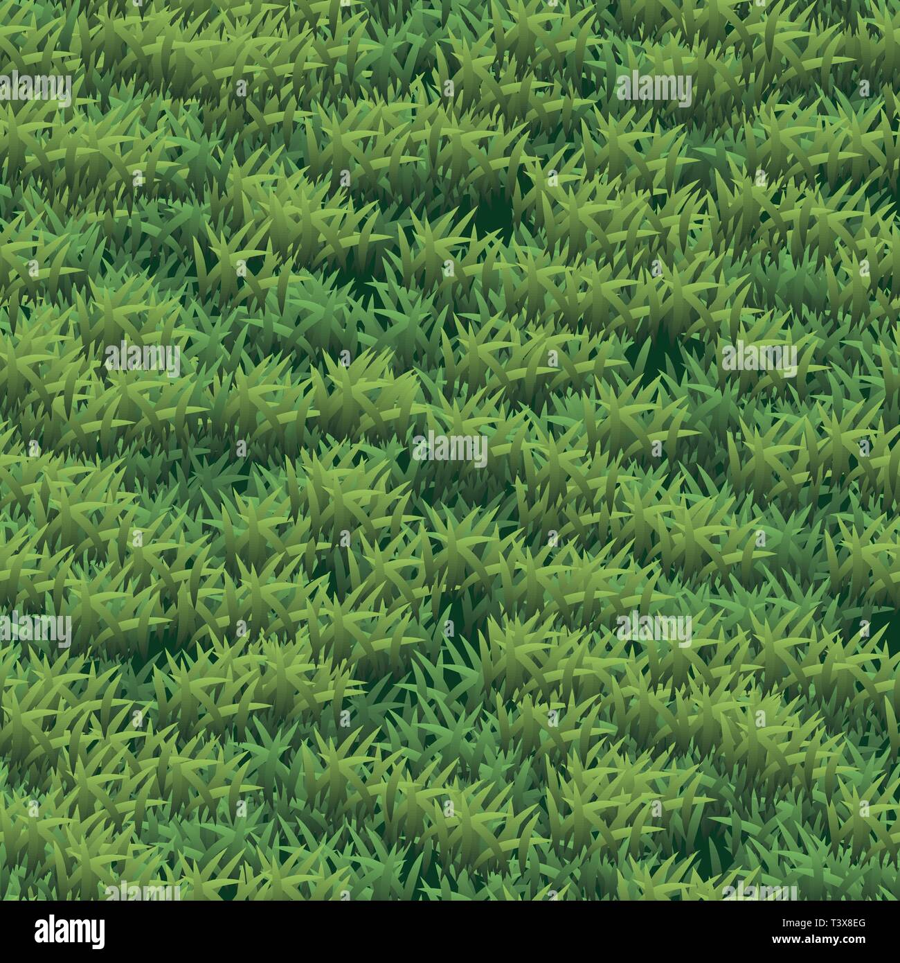 Texture fluide vecteur d'herbe. L'herbe verte seamless texture illustration Illustration de Vecteur