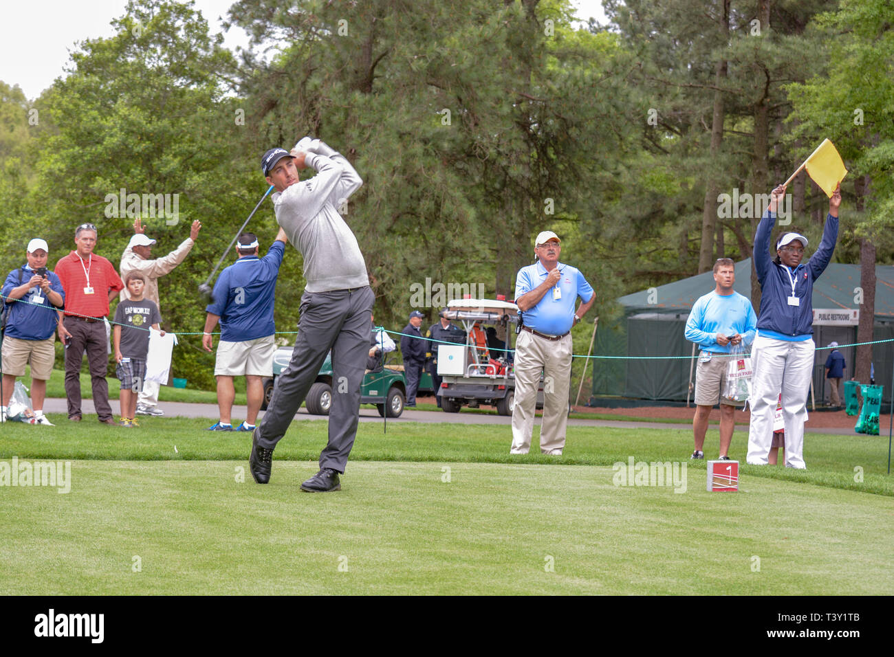 La Wells Fargo Golf Championship tenue à Quail Hollow Golf Club à Charlotte, Caroline du Nord en 2013. Banque D'Images