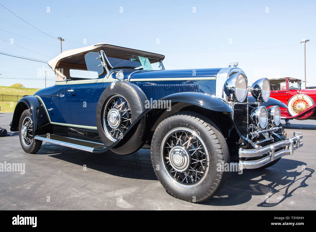 CONCORD, NC (USA) - 6 Avril 2019 : une automobile Buick 1931 sur l'affichage à l'Pennzoil AutoFair Classic Car Show à Charlotte Motor Speedway. Banque D'Images