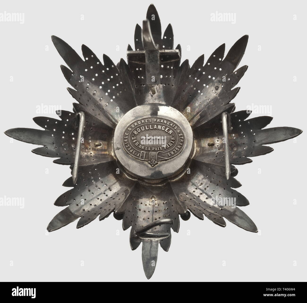 Ordre De Saint Gregoire Le Grand La Plaque De Grand Croix En Argent Modele Reperce A