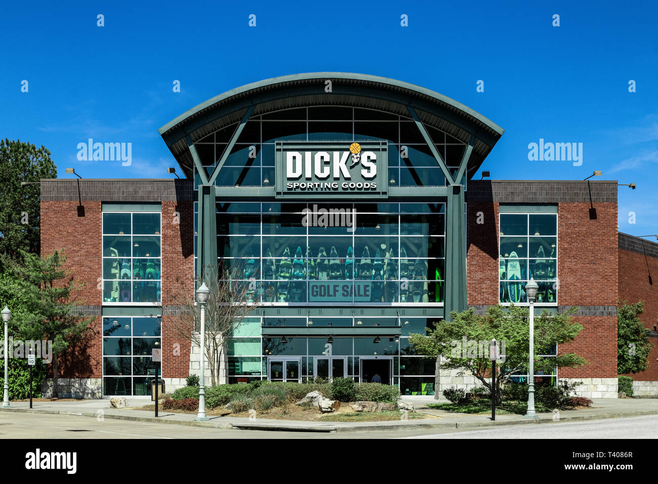 Dick's Sporting Goods store, Mall of Georgia, Beuford, Georgia, USA. Banque D'Images