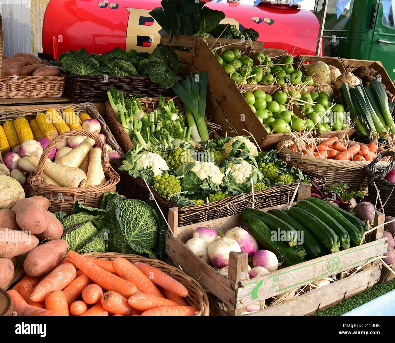 Fruits et légumes, 77e réunion des membres, Goodwood, West Sussex, Angleterre, avril 2019, Christian Jacq, voitures, course, circuit de voitures classiques, la concurrence, l'Angleterre, Banque D'Images