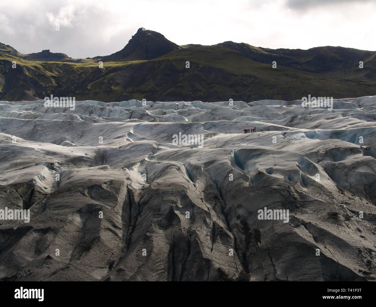 Glasier / svínafellsjökull Banque D'Images