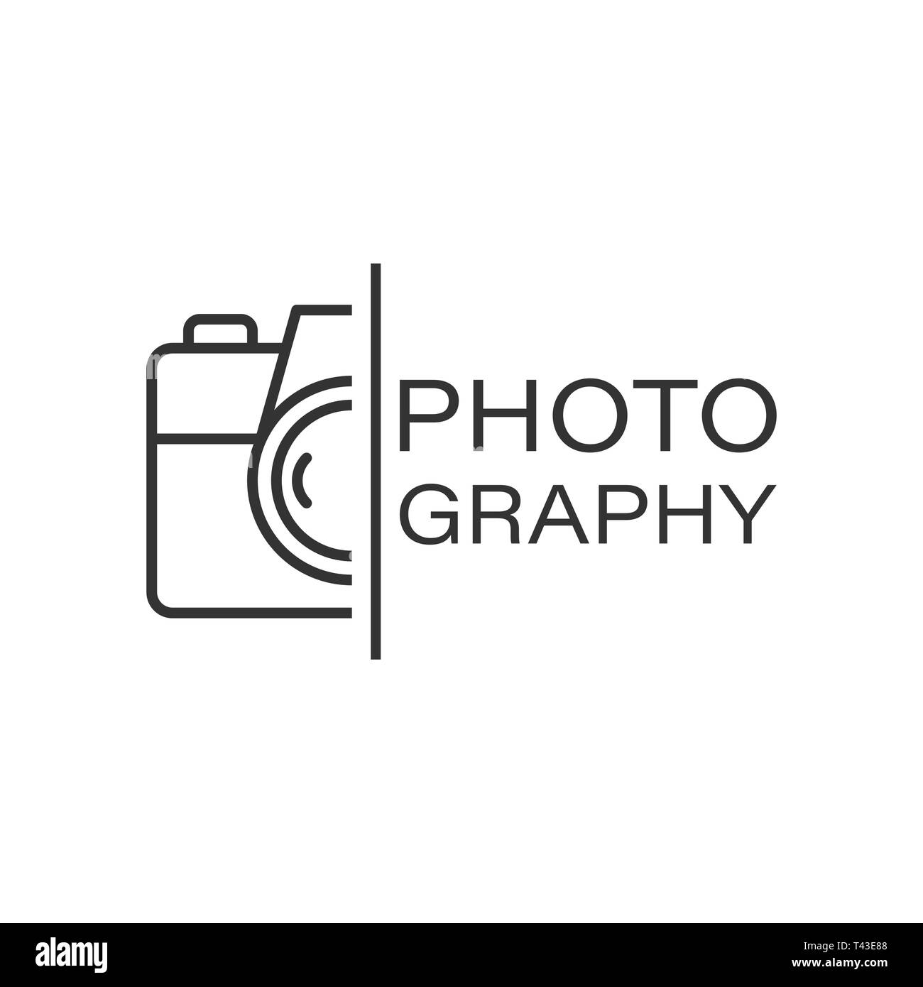 L'icône de connexion périphérique appareil photo dans le style. Vector illustration photographie fond isolé sur blanc. Concept d'entreprise d'équipement de came. Illustration de Vecteur