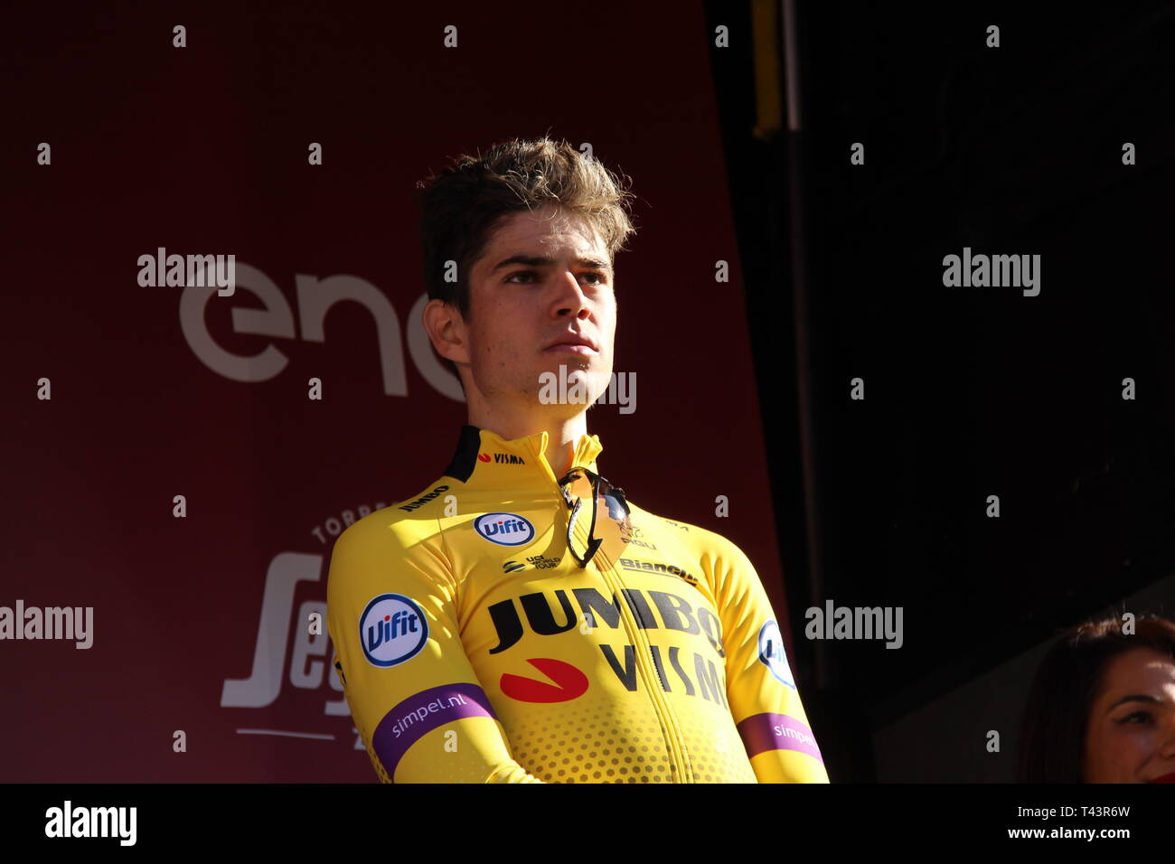 Strade Bianche 2019 - UCI World Tour Pro course cycliste. À Sienne Sienne Banque D'Images